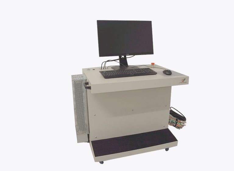 Banco di prova per test di fatica su palline