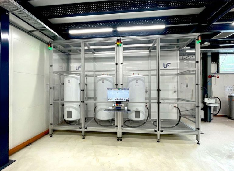 Laboratorio di prova per scaldacqua