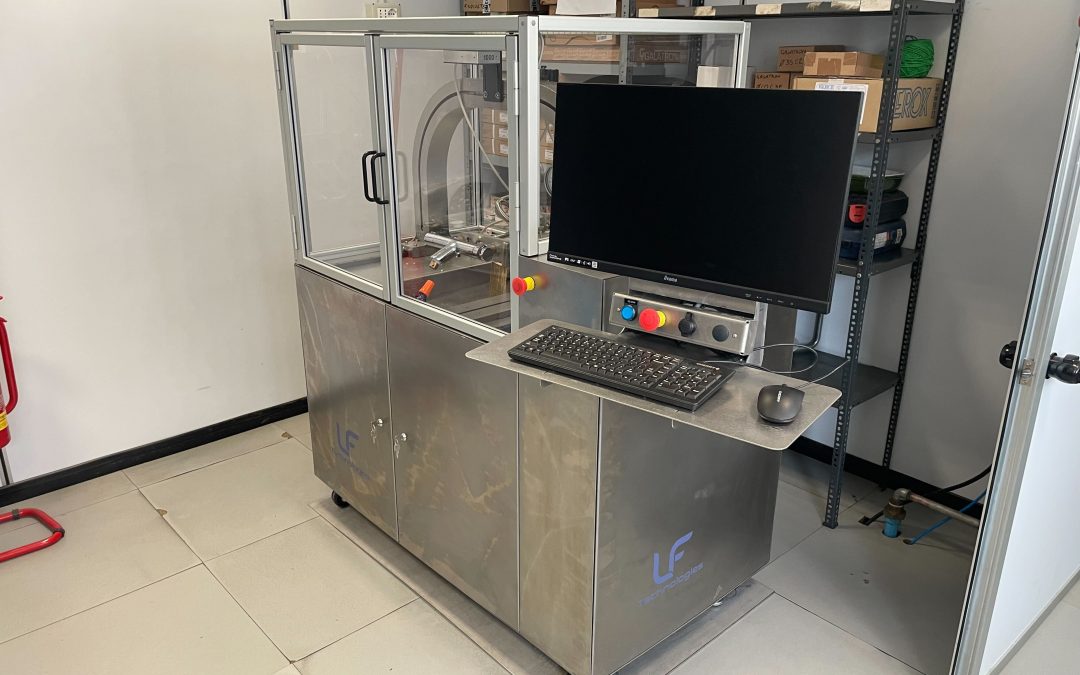 Installazione di un banco di prova idraulico presso Marco Mammoliti