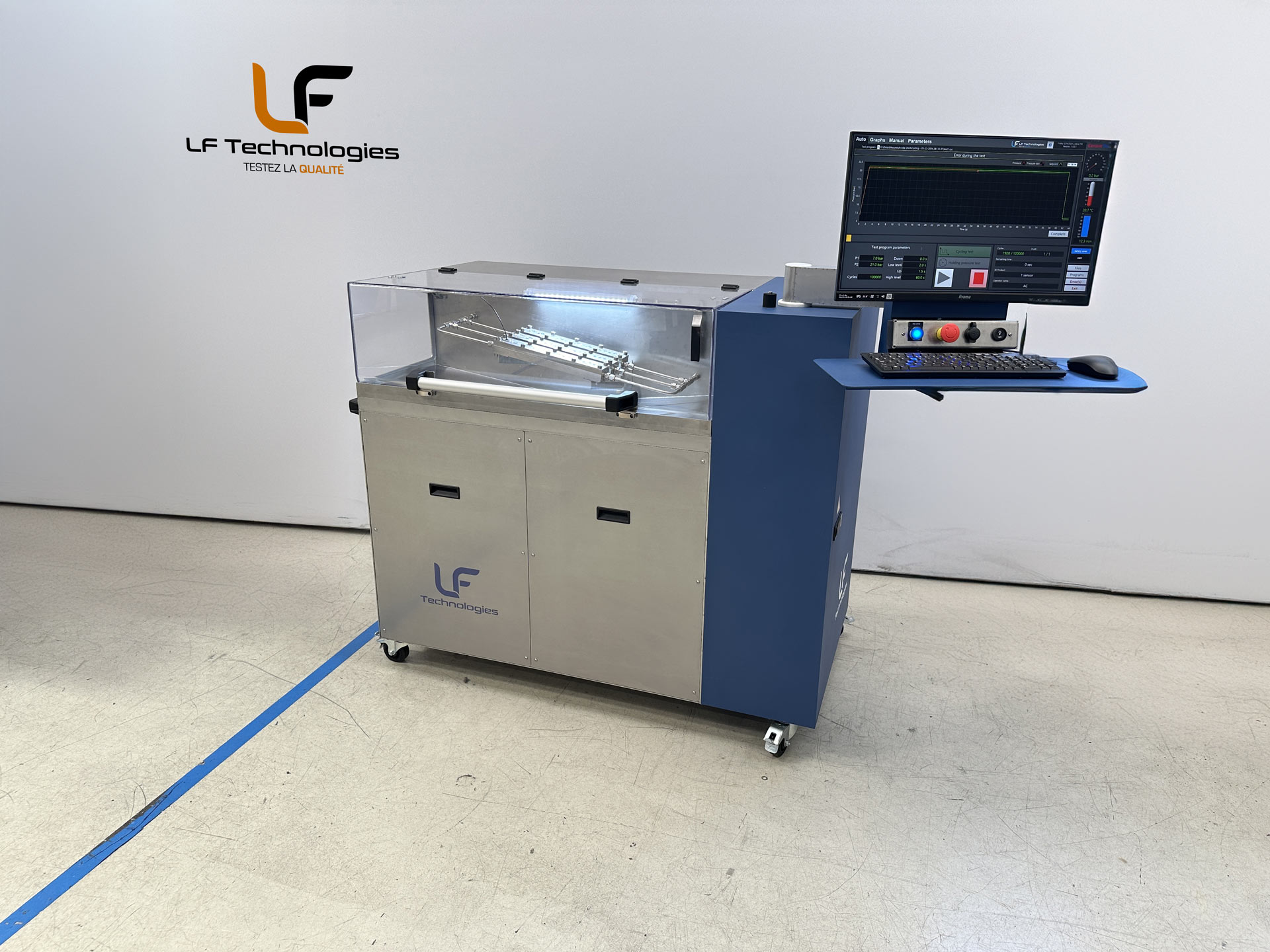 Livraison d'un banc d'essai hydraulique au Royaume-Uni ! 🇬🇧