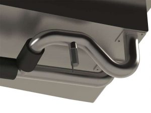 Le système de détection de fuites internes et externes est constitué de 2 capteurs de détections de fuite. Le premier est positionné en sortie du robinet pour vérifier que le robinet ne coule pas lorsqu'il est en position fermée (fuite interne). Le deuxième est positionné au niveau de l'évier de récupération pour détecter toute fuite anormale externe du robinet, et arrêter le test et les alimentations d'eau du banc.