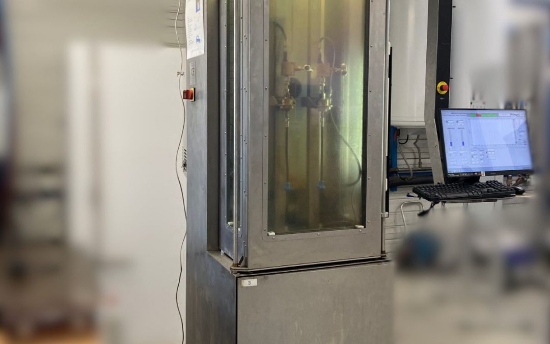 Retrofit di un banco di prova di scoppio presso LF Technologies